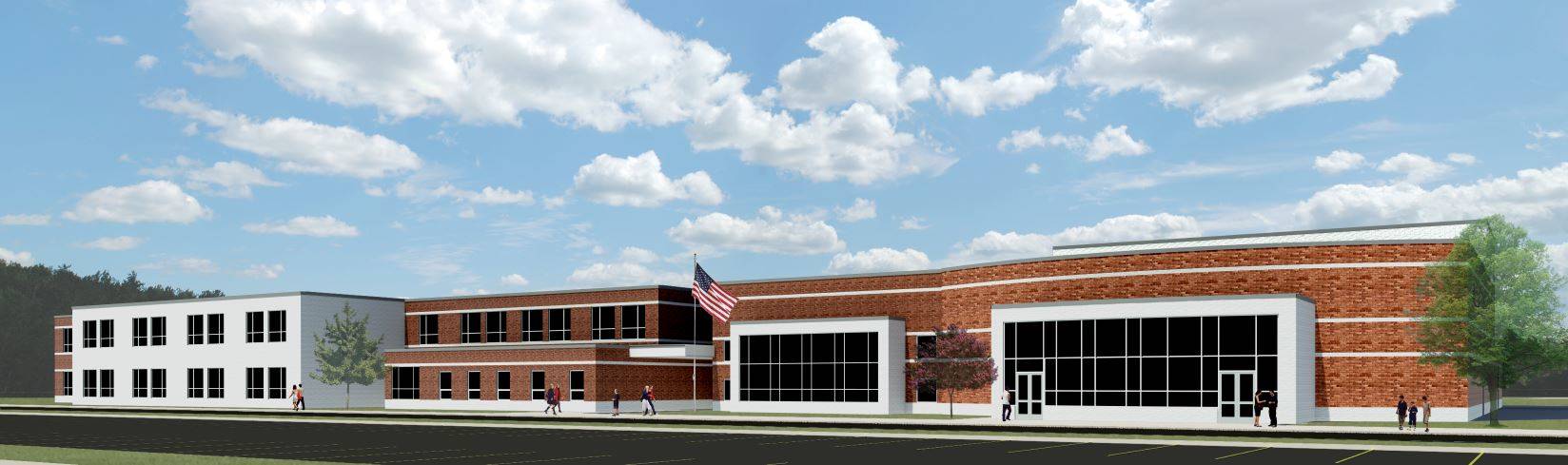 TV Middle-High School Rendering