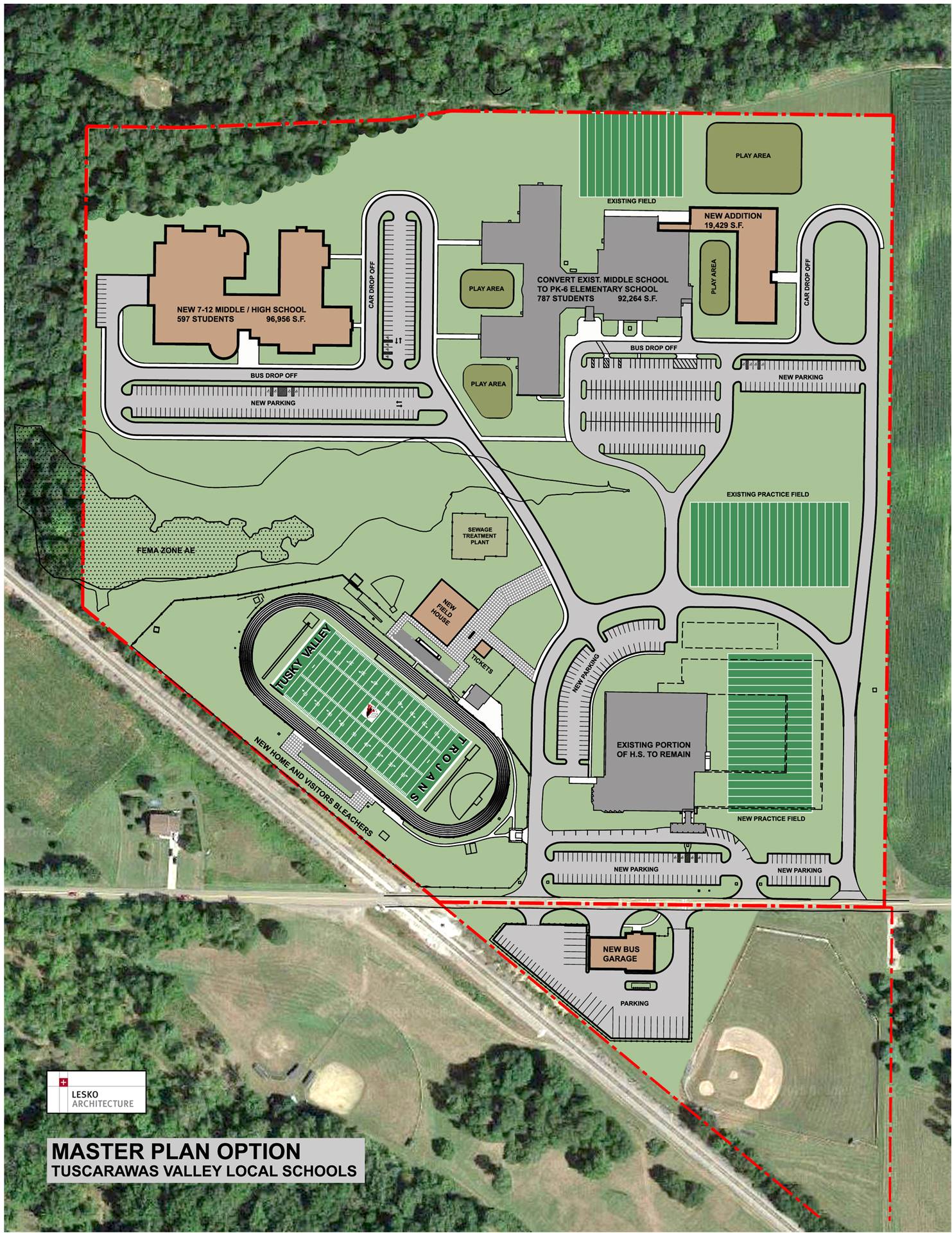 Site Plan (Comprehensive Vision