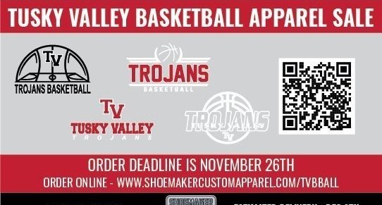 The TV basketball apparel sale has been extended to December 3rd.  The estimated delivery date is now December 15th.