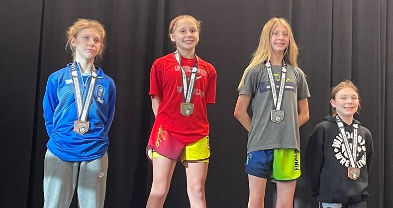 Congratulations to Sara Whitlach as she finished as the state runner-up at the OAC Girls Junior High State Wrestling Tournament.