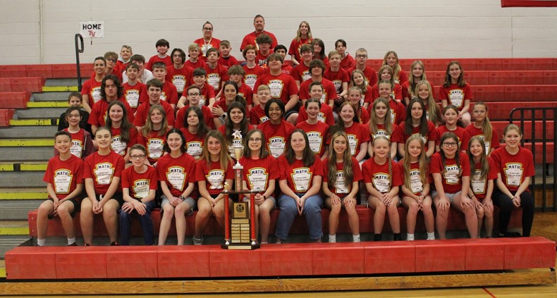 Congratulations to our TVMS math students on bringing home the ECOESC math tournament trophy!