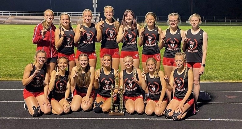 Congratulations to the girls&#39; track team on winning the IVC championship!