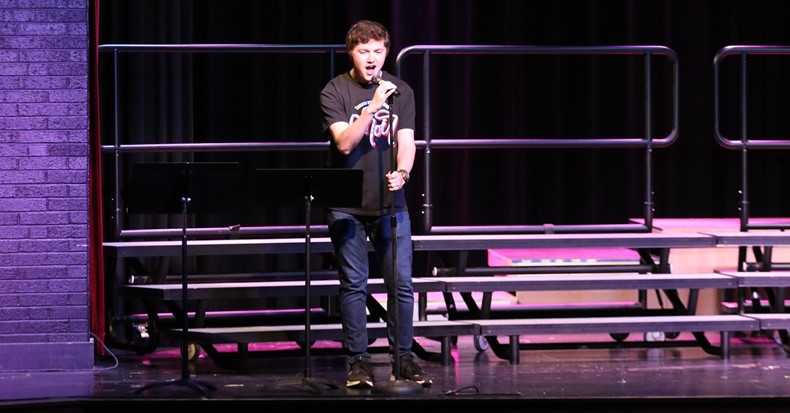 TVHS Fine Arts Student of the Month - Jeffery Worrell