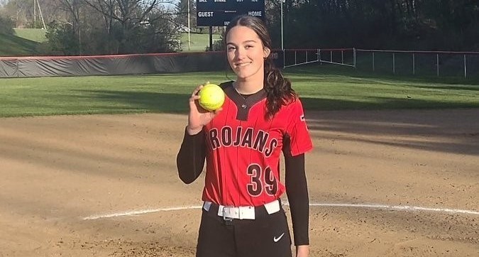 Congratulations to freshman Brennen Reichman as she tied the school record with 17 strikeouts in last night&#39;s game vs. Garaway.