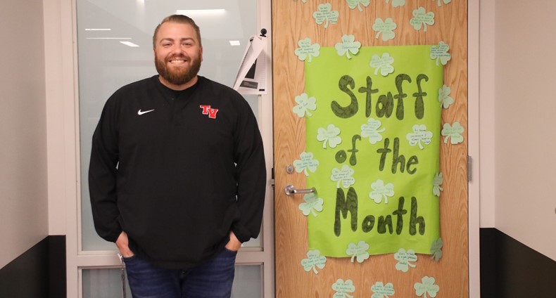 TVMHS March Staff Member of the Month - Mr. Cooper