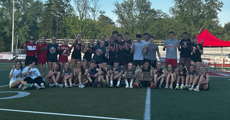 Congratulations to our boys&#39; and girls&#39; track teams as they each captured district championships last night!