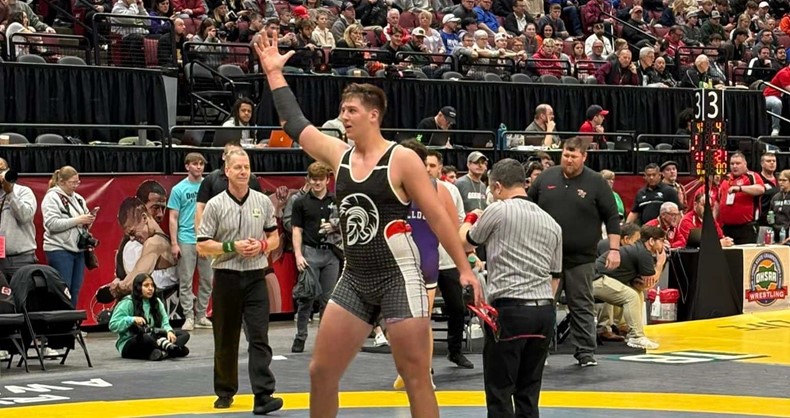 Congratulations to Ben Congdon as he placed 6th at the state wrestling tournament this past weekend to earn All-Ohio honors.  Ben is just the 7th Trojan wrestler to place at state.  Congratulations Ben!