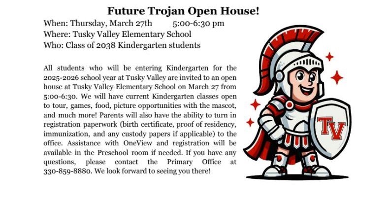 Future Trojan Open House