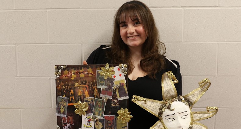 May Fine Arts Student of the Month - Ellie Matsel